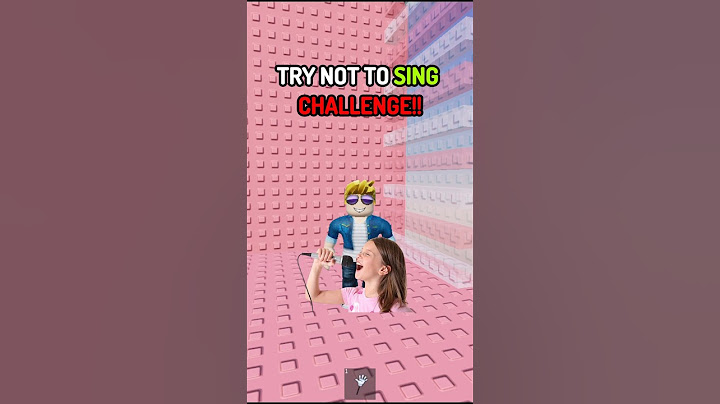 Try Not To Sing Challenge...PT 10🎤😱 #shorts #roblox #robloxshorts