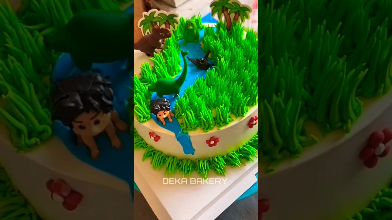 beautiful nature theme cake making - perfect cake decorating ideas 