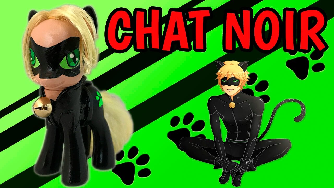 1. Miraculous Ladybug and Chat Noir Nail Art Tutorial - wide 6