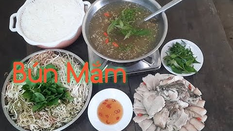 Bún Mắm Cá Lóc .(Cẩm Tú Kiên Giang)