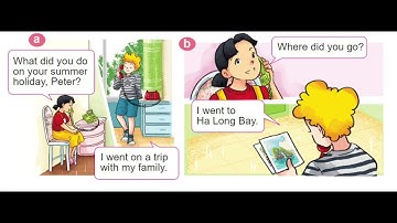 Tiếng Anh Lớp 5 Unit 3 Lesson 2 Where did you go on holiday