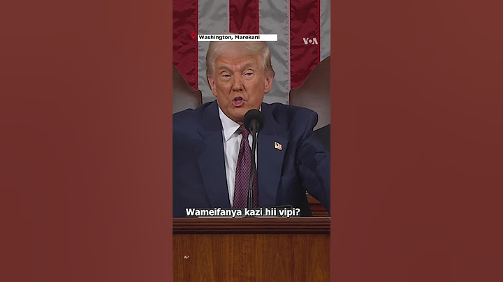 Rais Trump: Vivuko haramu vya mpakani vimeshuka haijawahikurekodiwa