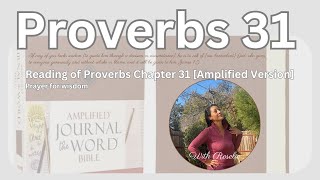 Proverbs Devotional | Chapter 31 [Amp] | read-a-long