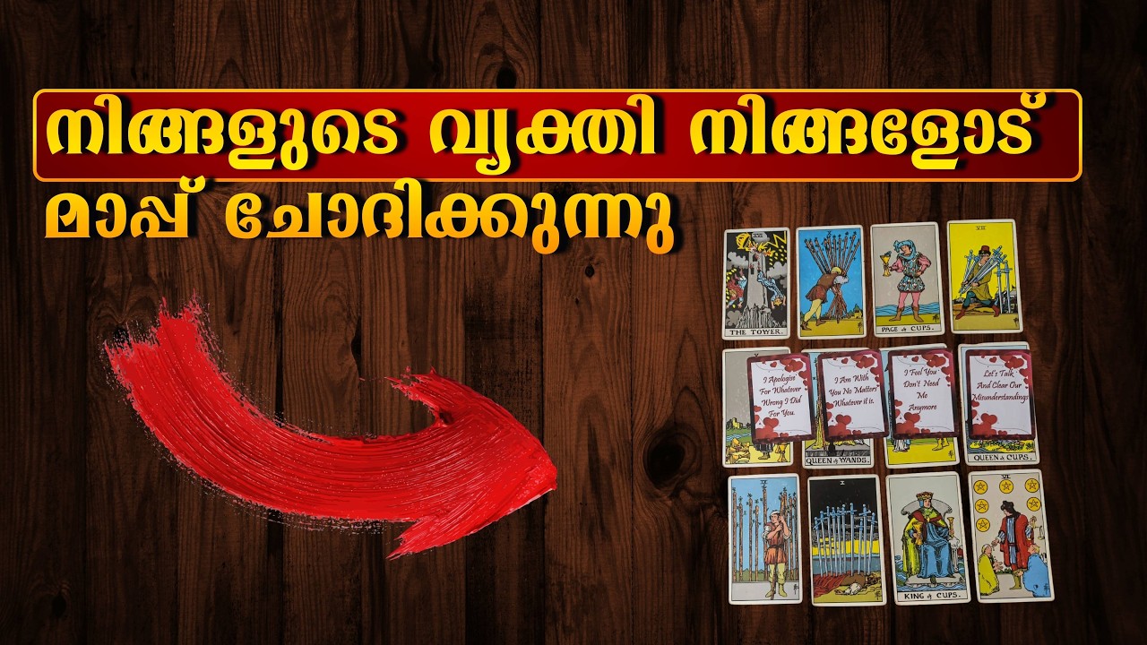 നിങ്ങളുടെ വ്യക്തി നിങ്ങളോട് മാപ്പ് ചോദിക്കുന്നു
