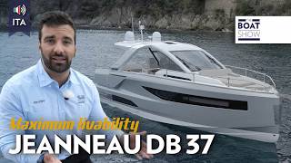 [ITA] NEW JEANNEAU DB/37  Prova Barca a Motore  The Boat Show