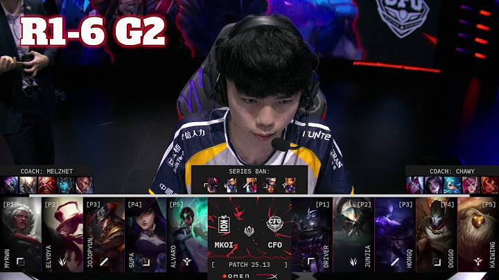 CFO vs MKOI - Game 2 | Round 1 LoL MSI 2025 Main Stage | CTBC Flying Oyster vs Movistar KOI G2 full