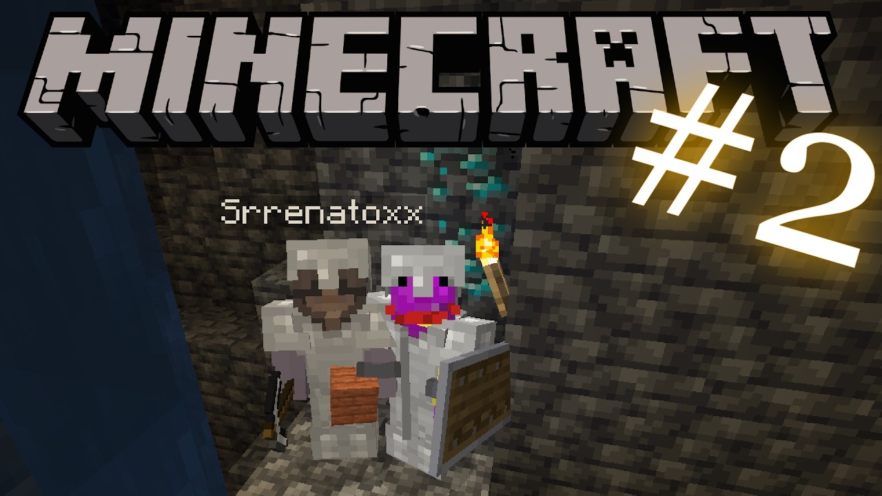 EXPLORANDO LAS CUEVAS - Minecraft #2 (Mr Evo)