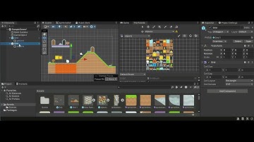 Tilemap, tile palette & sprite atlas