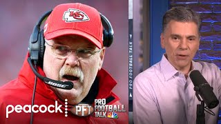 Celebrity Andy Reid seeking 'fine balance' of current, new Chiefs players (FULL INTERVIEW) | PFT | NBC Sports Profile