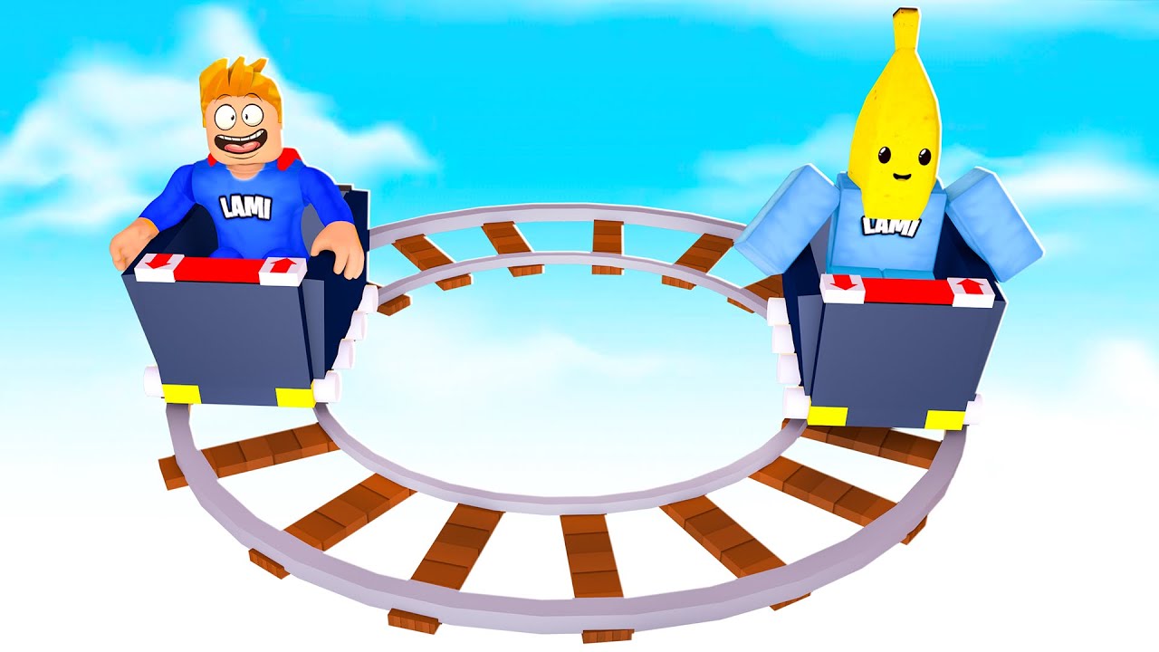 Roblox, ABER die ACHTERBAHN ENDET NIEMALS!