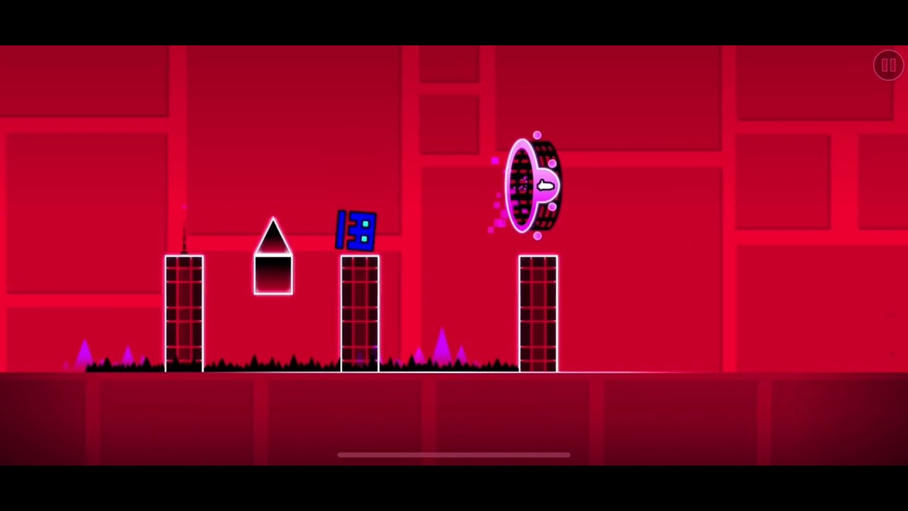 Geometry Dash play through: Dry Out 1st try - YouTube