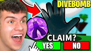 How To Get The DIVEBOMB GLOVE + NULL PIERCER BADGE! Roblox Slap Battles