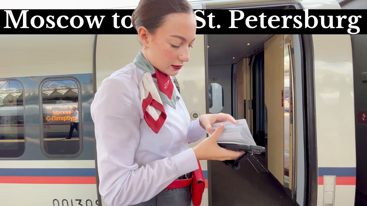 Train from Moscow to St Petersburg