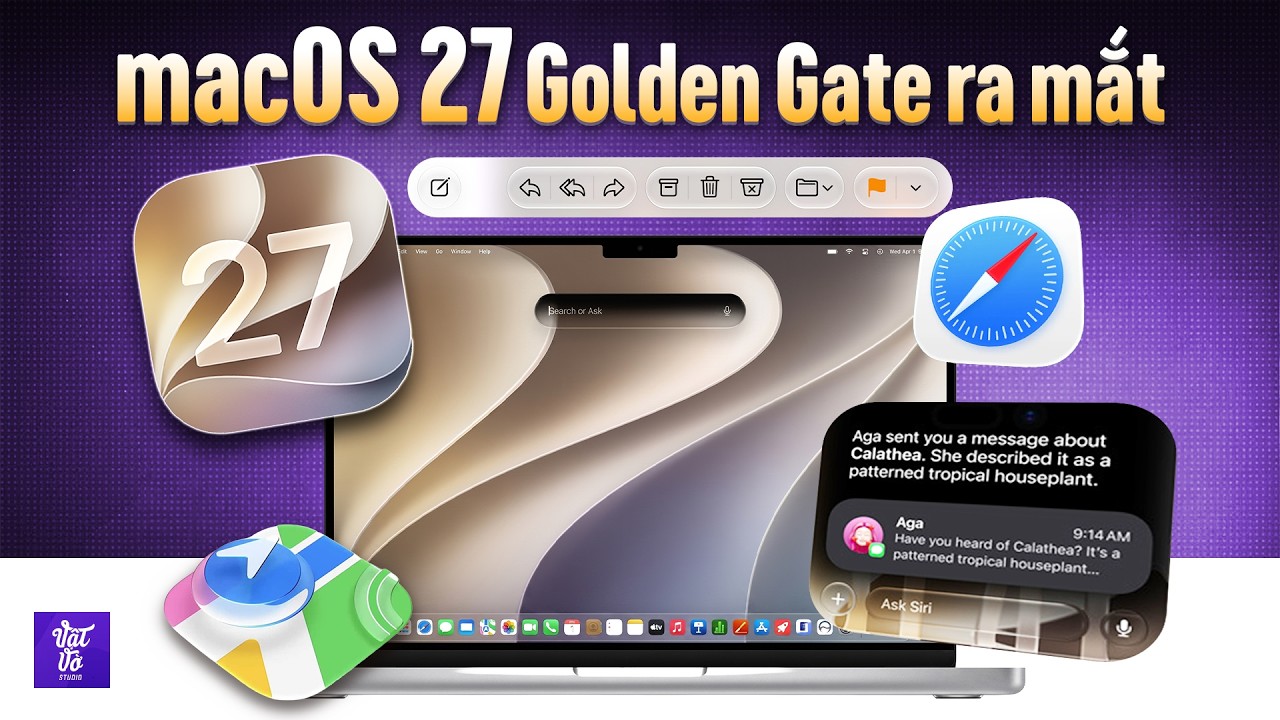 Danh sách máy Mac tương thích macOS 27