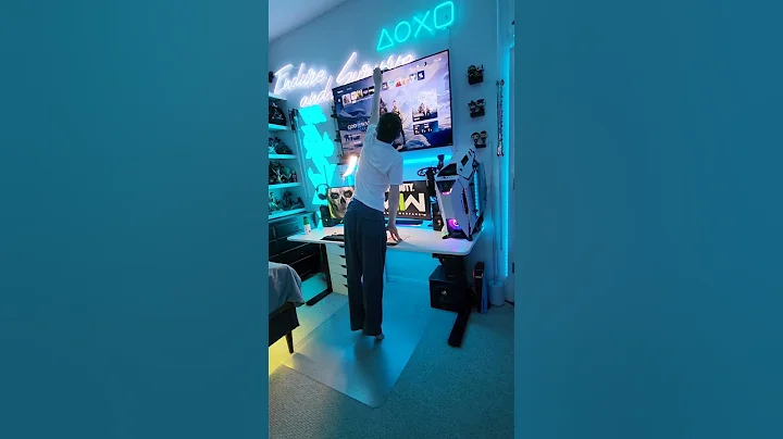 Adding Govee T2 TV backlights to our PS5 Gaming Setup (Gifted) #Gaming #PS5 #godofwar