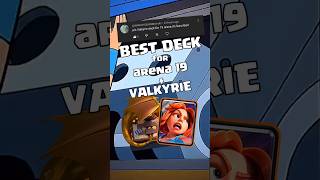 Best Deck For Arena 19 Valkyrie -Y4Z