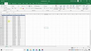 Display table data from excel to word using c# | Using Visual Studio