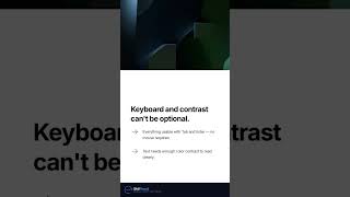 Accessibility Basics Every UI Developer Should Know