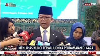 Menu Sugiono: RI Terlibat Aktif Dalam Diplomasi Perdamaian Israel-Hamas #Beritasatu