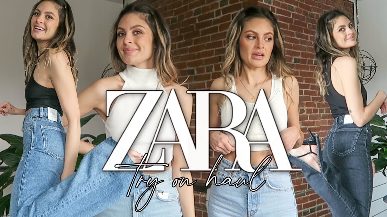 Huge Zara Try On Haul | New In Spring + Denim Trends | Victoria Ashley