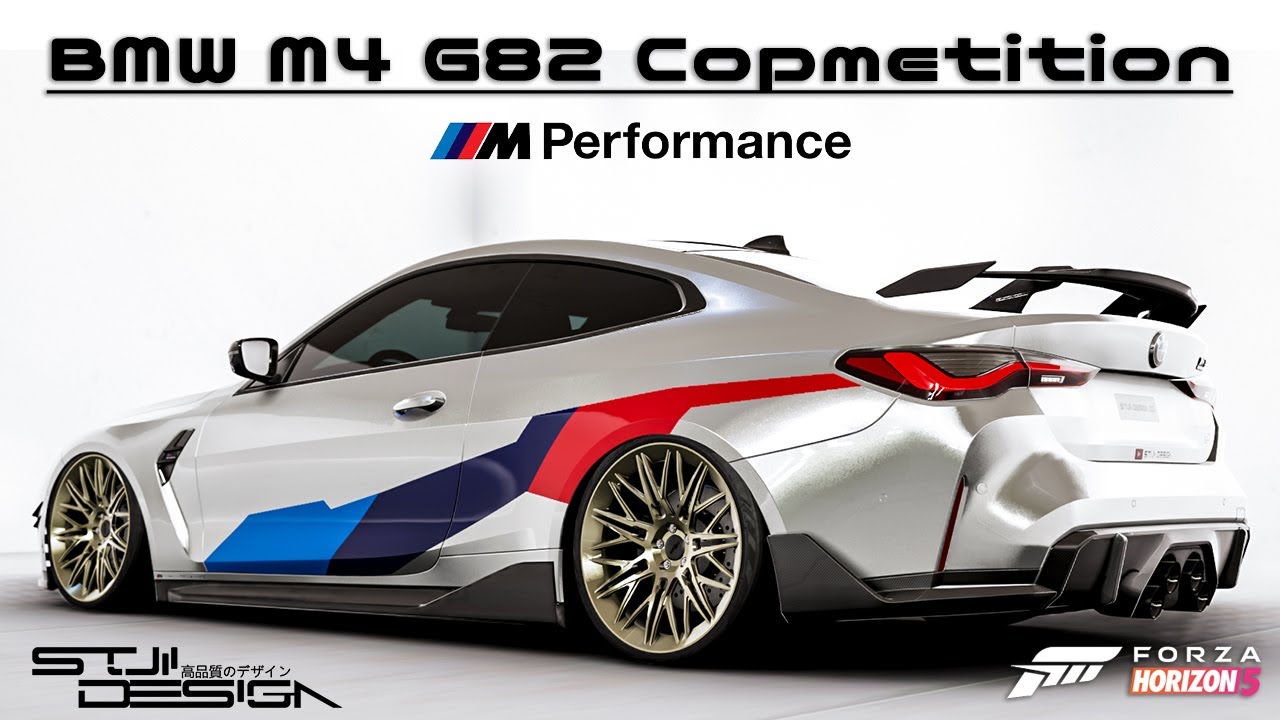 BMW M4 G82 M-Performance Parts OEM Livery - Forza Horizon 5 Design