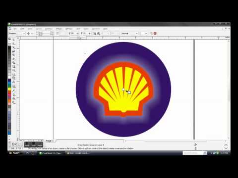 How to Trace Shell Logo