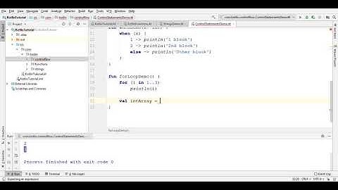 6.  Kotlin Control Flow Statements