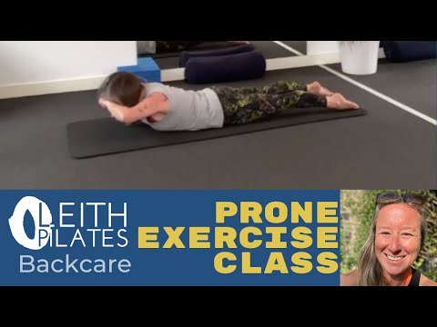 Prone Exercises - Beginner & Backcare