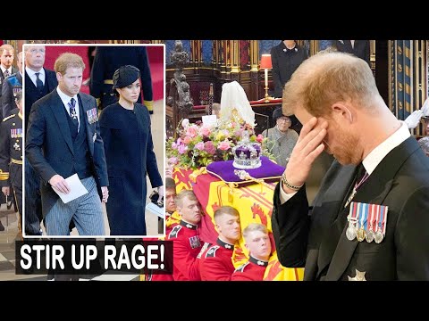 At the Queen's funeral Harry and Meghan caused a stir! Should be punished | Royal Family