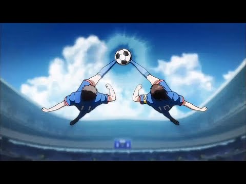 Tsubasa and Misaki Twin Overhead Kick  - Captain Tsubasa Special (2019)