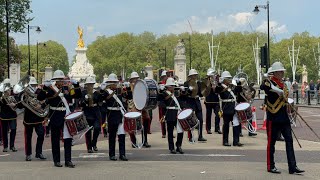 The Band Of Hm Royal Marines Collingwood - Graspan Parade May 2024