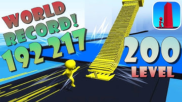 Stack Colors! (by VOODOO) - High World Record & Walkthrough All Levels! (200) - Part 1