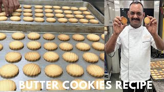 Butter Cookies Recipe | बटर कुकीज़ रेसिपी | Eggless Butter Biscuits | How To Make Butter Cookies