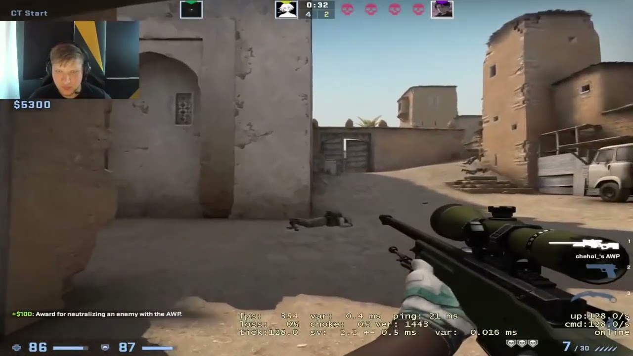 Великолепный клас 1в5 от S1mlpe 👍🔥