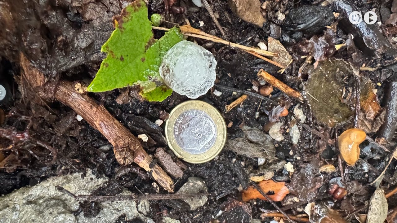 Forta pedregada a Gisclareny i Bagà