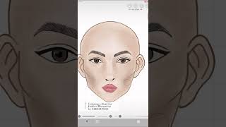 Coloring a Head in Illustration #belajardesain #fashiondesigner #fashionillustration