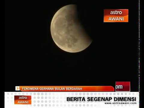 Fenomena gerhana bulan berdarah