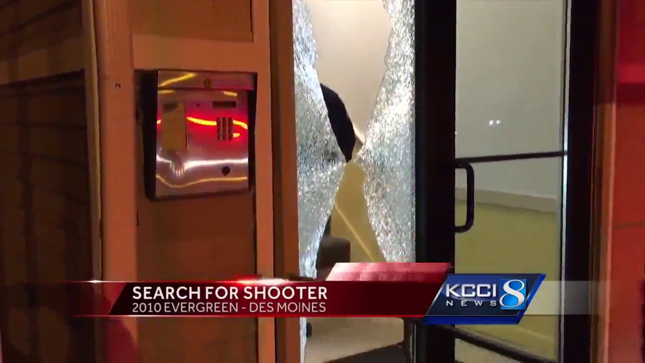 Police searching for gunman after apartment shooting - YouTube