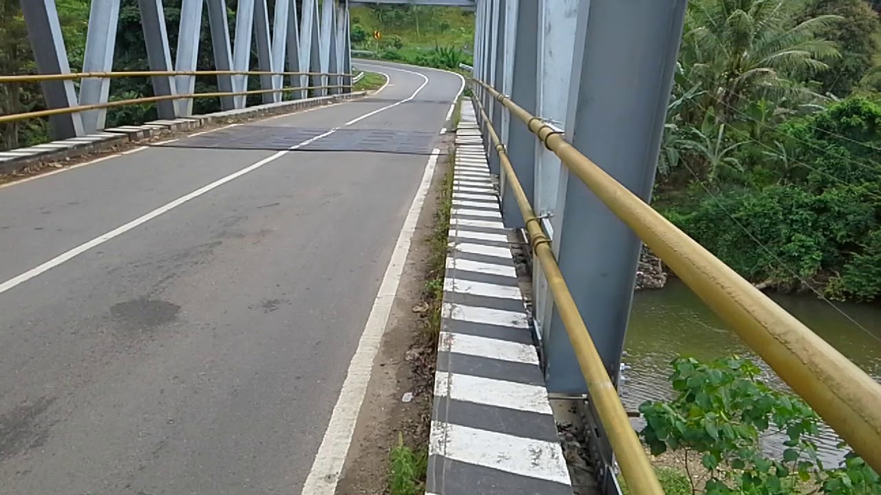 Jembatan Way Ngaras, Provinsi Lampung (1) - YouTube