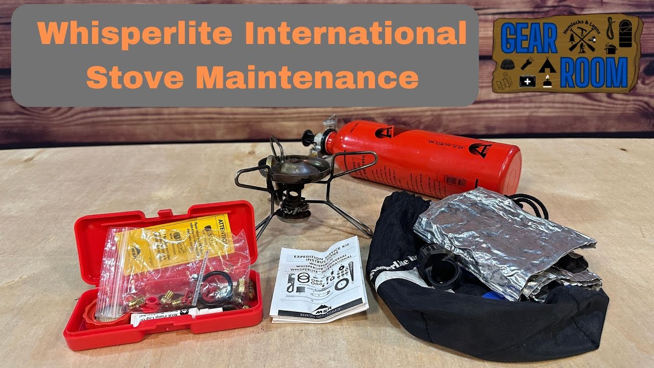 H&L Gear Room: Whisperlite International 600 Stove Maintenance