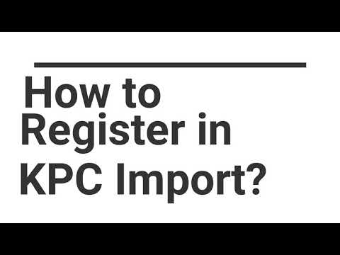 How to Register in KPC website?