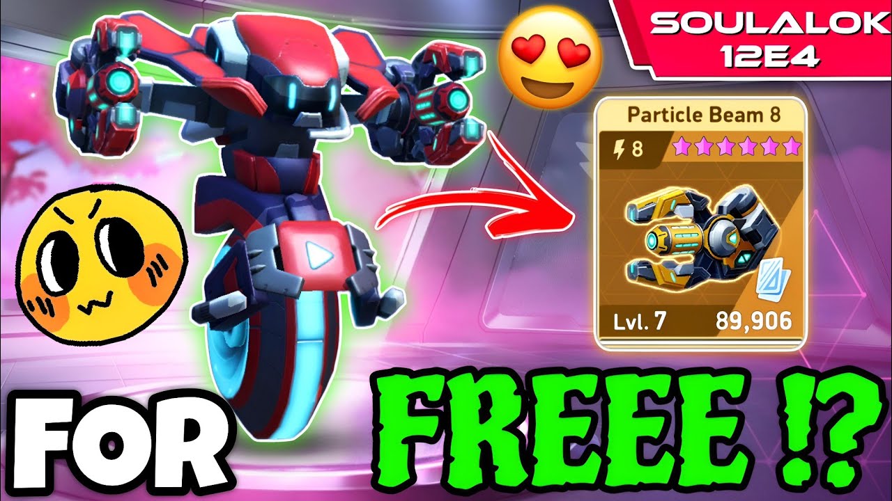 Particle Beam 8 Will Be FREE? 😍 | Killshot With Particle Beam 8 - Mech Arena