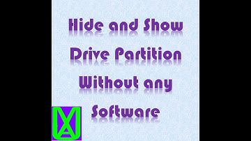 How to Hide and Show Drive Partition in Windows 7 Computer without Any Software or CMD
