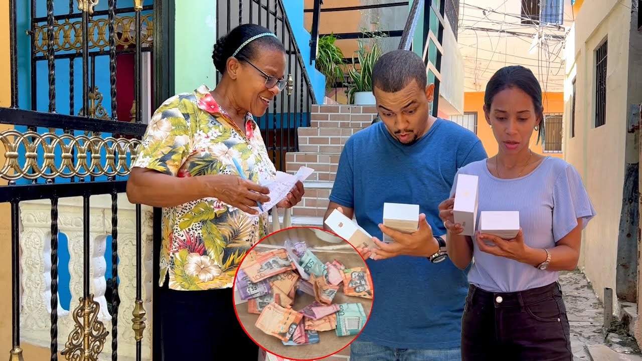 Rifa el Iphone 15 a los vecinos sin saber cuanto cuesta realmente