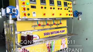 4 head soda Filling Plant/Soda bottling plant/bottle filling machine/automatic bottling plant machin