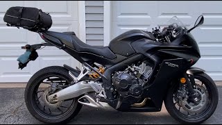 CBR650F SW-Motech Luggage by Burnt OnBothEnds 3,311 views 3 years ago 6 minutes, 48 seconds