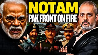 India Issues Massive NOTAM across Pakistan Borders, Why? Indian Air Force  Army & Navy I Aadi