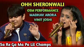 O Sheronwali || Madhav Arora & Vinit Joshi || Saregamapa Lil Champs 2020 India||Himesh, Javed, Alka