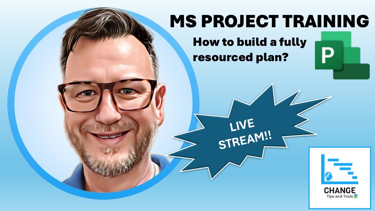 Build a plan with MS Project Part 1 and 2: PBS | WBS | Resources - YouTube