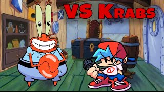 Friday Night Funkin vs Mr Krabs FULL WEEK (FNF MOD/HARD) #FNF#Spongebob#KrustyKrab#Krabs